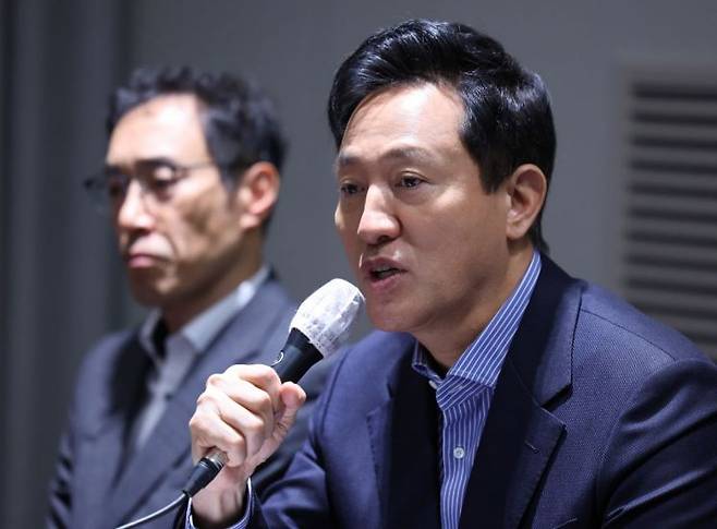 <b>김병민</b> <b>부시장</b> "오세훈이 명태균 끊어낸 것…관계 이어가지... 