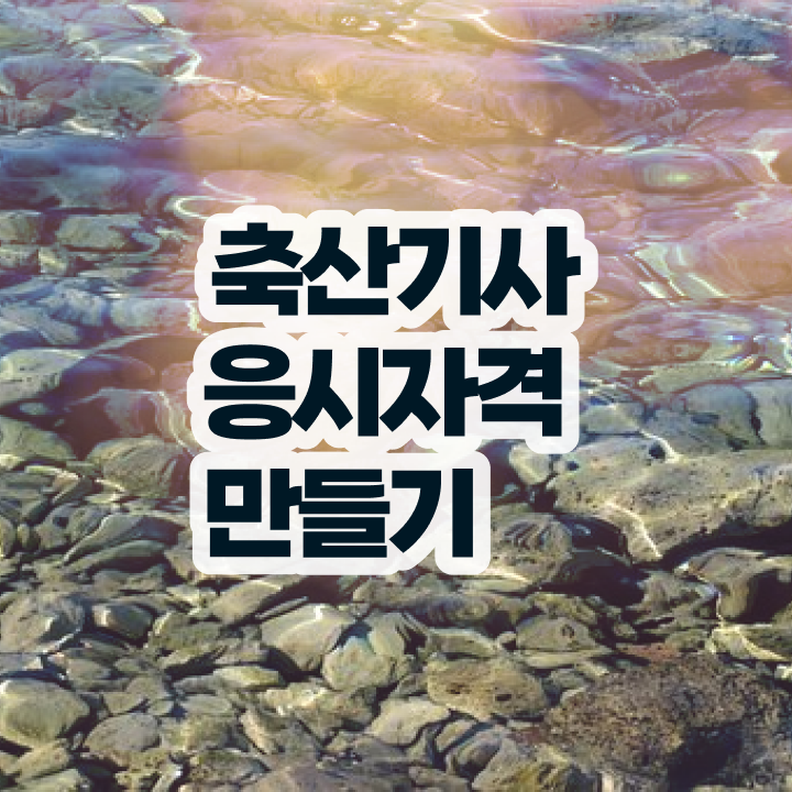  축산기사 응시학점 축산기사 시험응시조건 온라인 수업으로 간단하게 완료한 후기