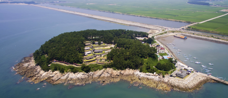  보령시 남포면 한국식 정원 오션뷰 트레킹 보령팔경 무료차 서해 섬여행 죽도 상화원