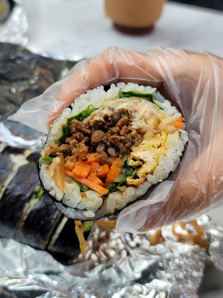  제주 애월 맛집 다가미김밥 애월점 포장후기