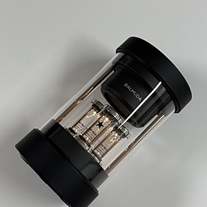 발뮤다 더 스피커 블랙 + 전용 캐링케이스 // BALMUDA The Speaker Black + Carrying bag