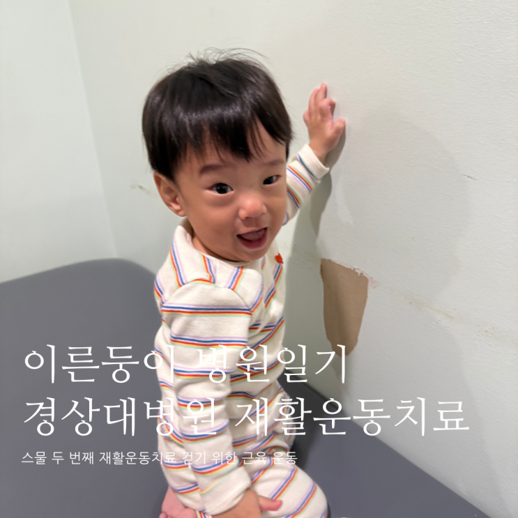 이른둥이 병원일기 스물 두 번째 재활운동치료 걷기 위한 근육 운동 이른둥이 병원일기 스물 두 번째 재활운동치료 걷기 위한 근육 운동