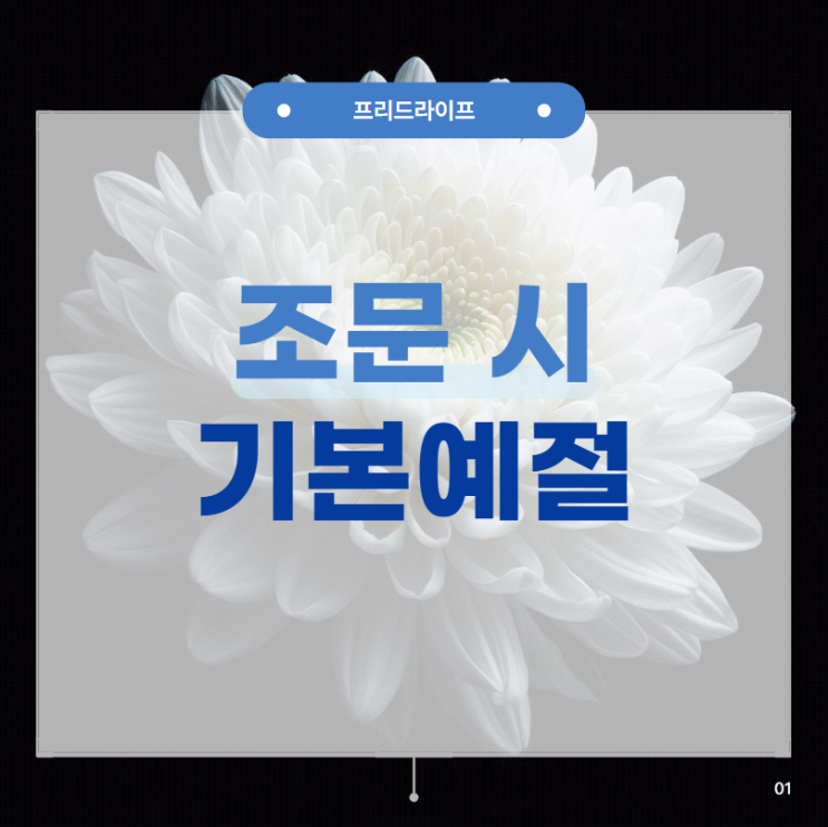  장례식 답례문자 및 조문 감사인사 알아보자