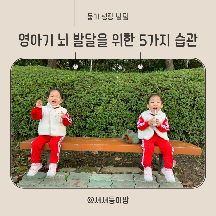  영아기 뇌 발달을 위한 5가지 습관 알아보기