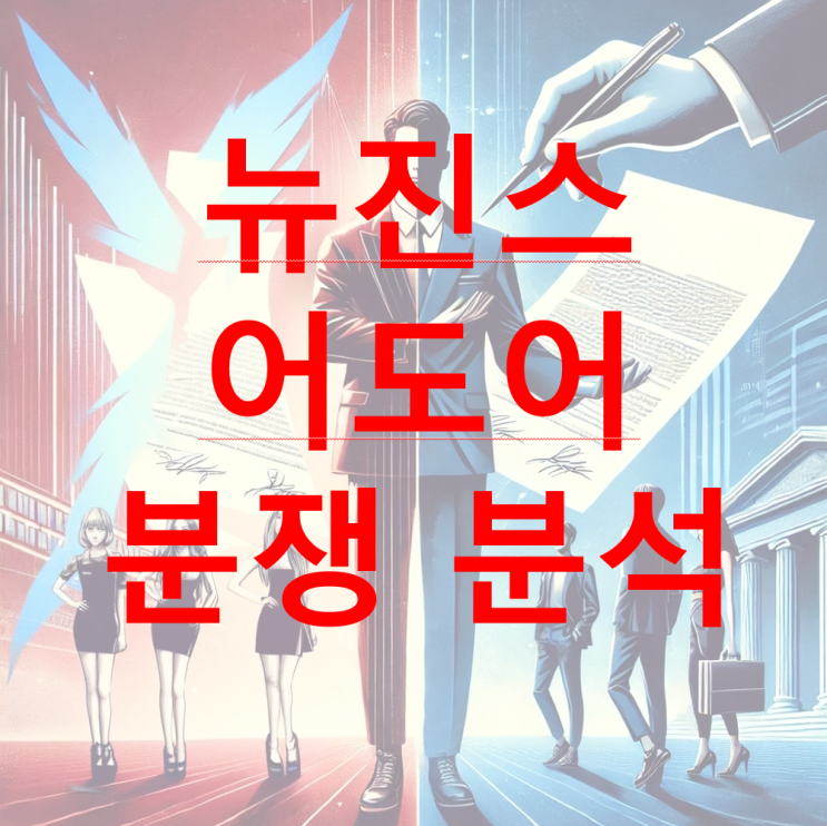  [전속계약] 뉴진스와 어도어 간의 해지 분쟁 분석