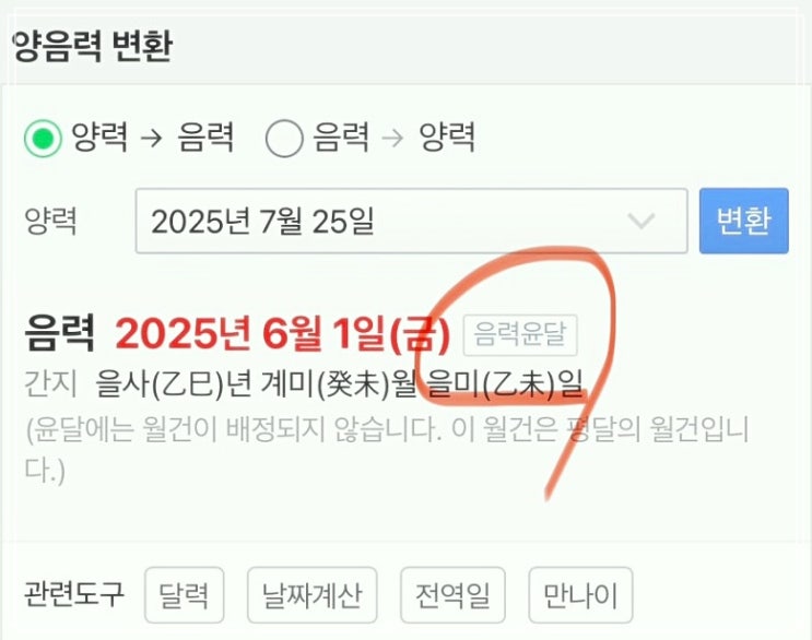  25년윤달 역사적 의미와 우리의 문화