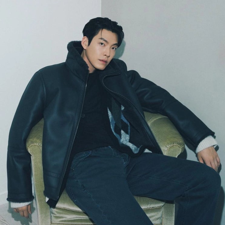  블프기간 남자 겨울 코디 패션 가죽 무스탕 추천 브랜드, 블랙 브라운 지이크 파렌하이트 (FHGDX9307) 김우빈 무스탕
