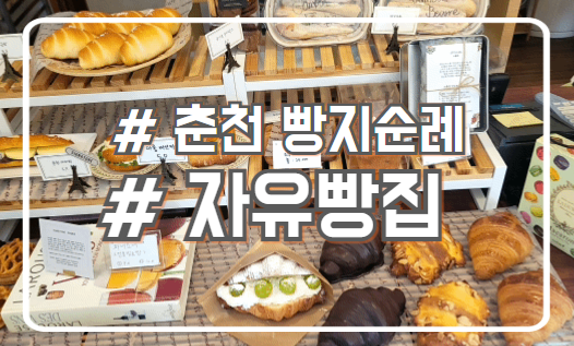 춘천 빵지순례 필수코스 크림이 맛있는 자유빵집 2호점