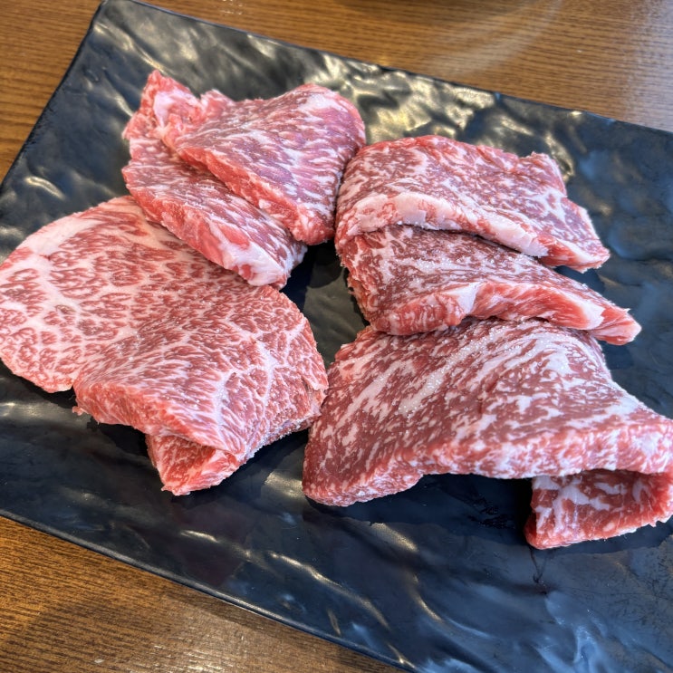  송도한우 맛집 송도시티뷰를 볼수 있는 '송도한우송우'