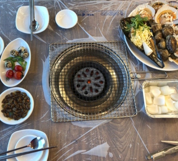  부산 해운대 청사포 애견동반 맛집 청사포 애견동반식당 도희네 조개구이