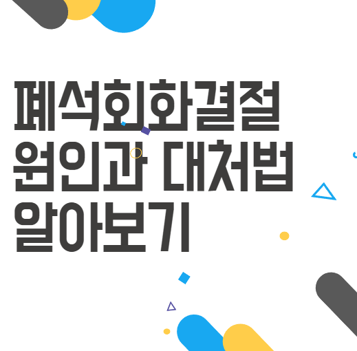 폐 석회화 결절: 알아두면 좋은 건강 정보와 관리 방법 폐 석회화 결절: 알아두면 좋은 건강 정보와 관리 방법