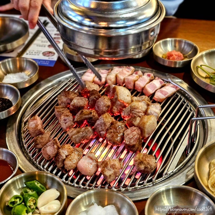  포항 초곡 맛집, 초벌 연탄구이 돼지고기 신상 맛집, 고깃리88번지 포항초곡점