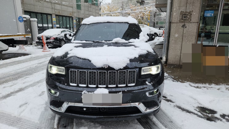  인천 Jeep 그랜드 체로키 순정모니터 탈거 아이나비 카인원 안드로이드 장착