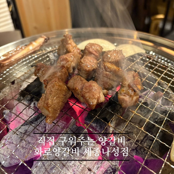   세종나성동맛집_#내돈내산 #양갈비맛집 #구워주는고기집 #화로양갈비 세종나성점 다녀온 후기 