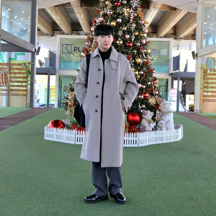남자 발마칸 코트 ADHOC 애드호크코트 지호근코트 후기