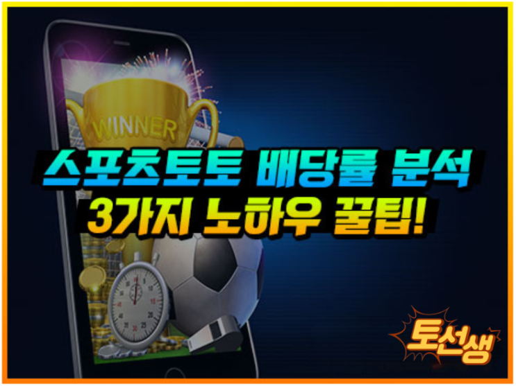  스포츠 배당률 분석 노하우와 팁