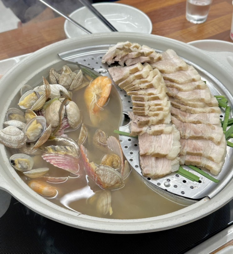  의왕 가성비 맛집 초면애칼국수ㅣ해물칼국수 보쌈세트
