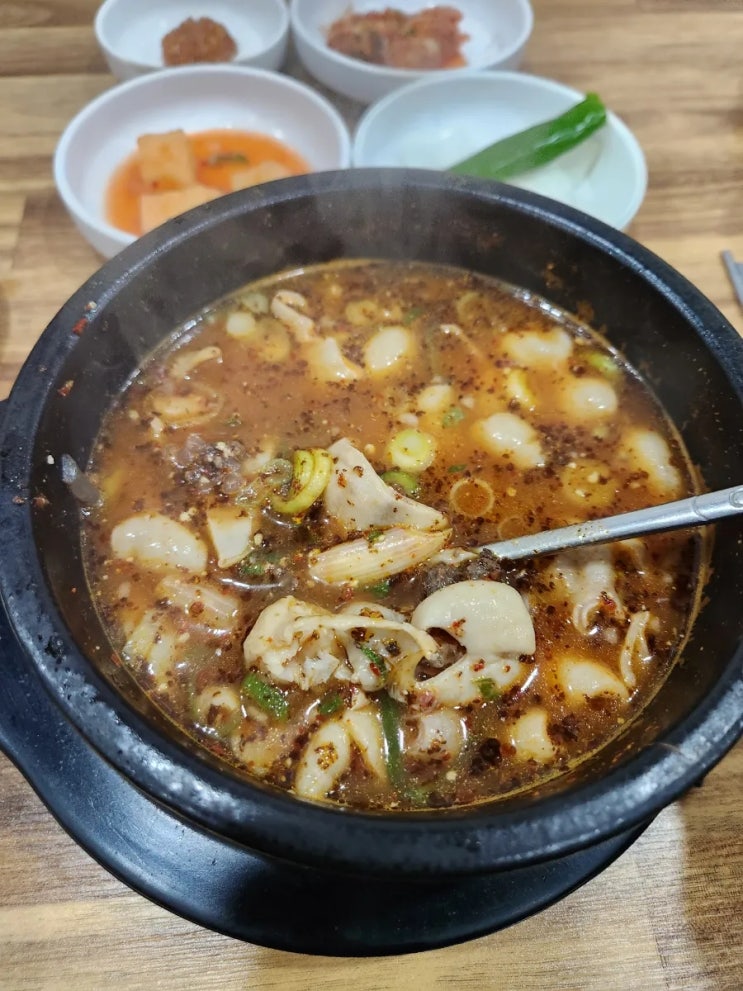  수유 로컬 가성비 순대국 진순대곰탕 곱창순대국 먹을만하네요