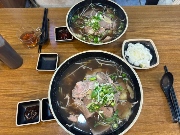  부천시청 쌀국수 맛집 미당 내돈내산 후기