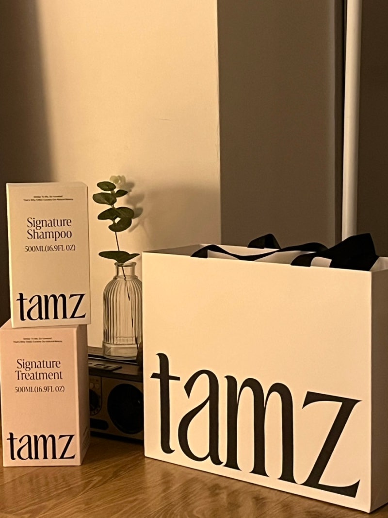 비건샴푸 tamz 탐즈 시그니처 기프트 세트(베이직) 후기