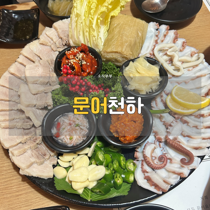  [잠실] 방이동맛집 '문어천하', 신선함이 가득한 활문어와 보쌈