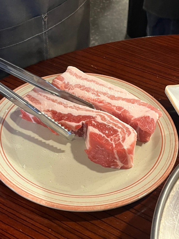  동래정 아현 맛있어서 또간집 내돈내산 통삼겹살 후기