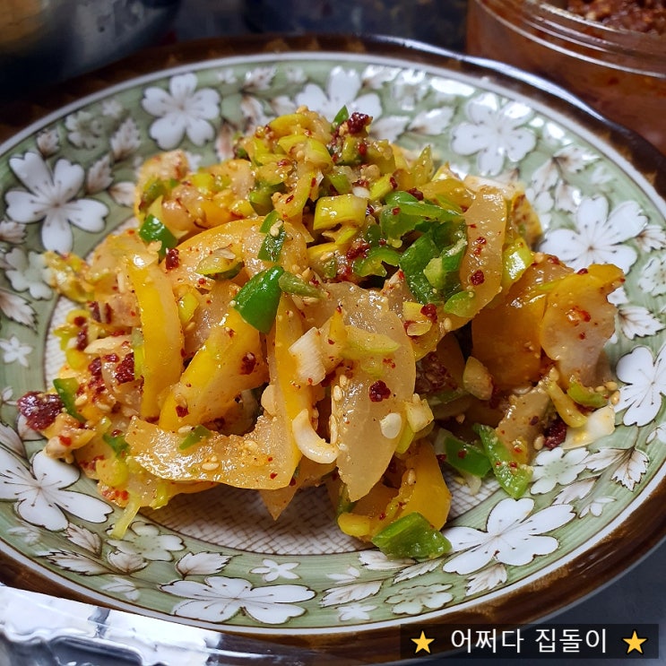  맛난반찬 별미로 추천하는 참외장아찌 올해 먹은 반찬중에 제일 맛있음!
