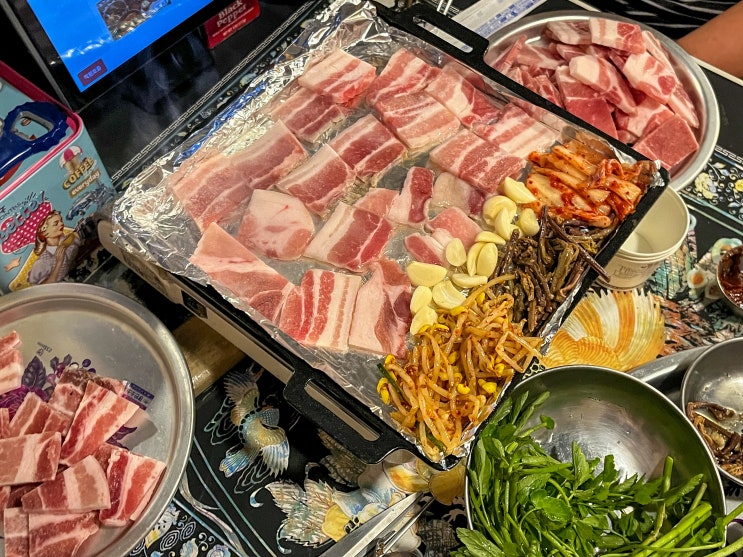  의정부 냉삼 열정집 할머니가 해주시는 고기 밥상