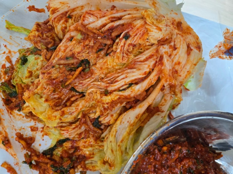  마켓컬리 절임배추20kg 양념으로 김장하는방법 2년째 솔직후기