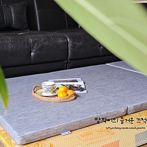 허리 편한 고몽드 바닥 3단 접이식 토퍼 매트리스 추천