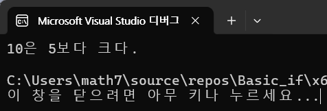  C언어 if문