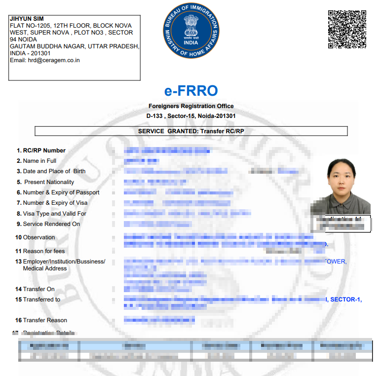 인도 생활) FRRO 주(State) 이전하다가 빡쳐서 쓰는 FRRO의 모든 것 : 네이버 블로그