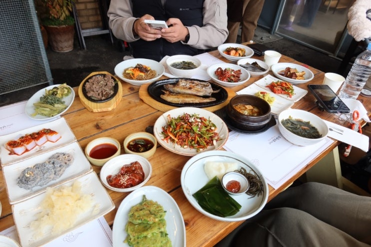  포천 고모리 애견동반식당 남도한상 한정식 미리 예약하세요