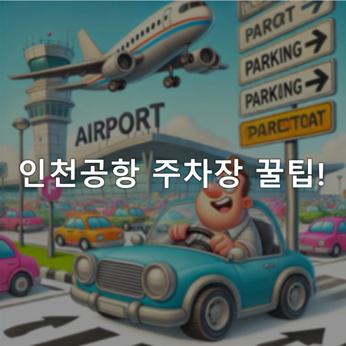 편안한 여행을 위한 인천공항 주차꿀팁! 편안한 여행을 위한 인천공항 주차꿀팁!