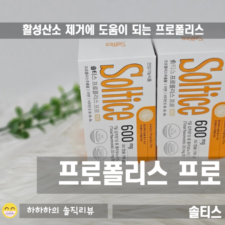  고품질 호주산 프로폴리스 함유 항산화제 솔티스프로폴리스프로