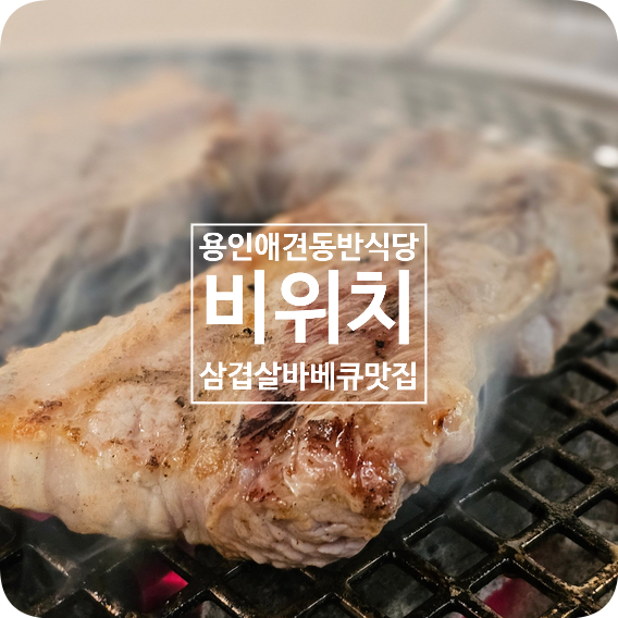  [용인] 처인구 셀프 바베큐장 찐맛집! 에버랜드 근처 애견동반 식당 '비위치'. 프라이빗한 식사, 가족 모임 또 회식에 좋아요!