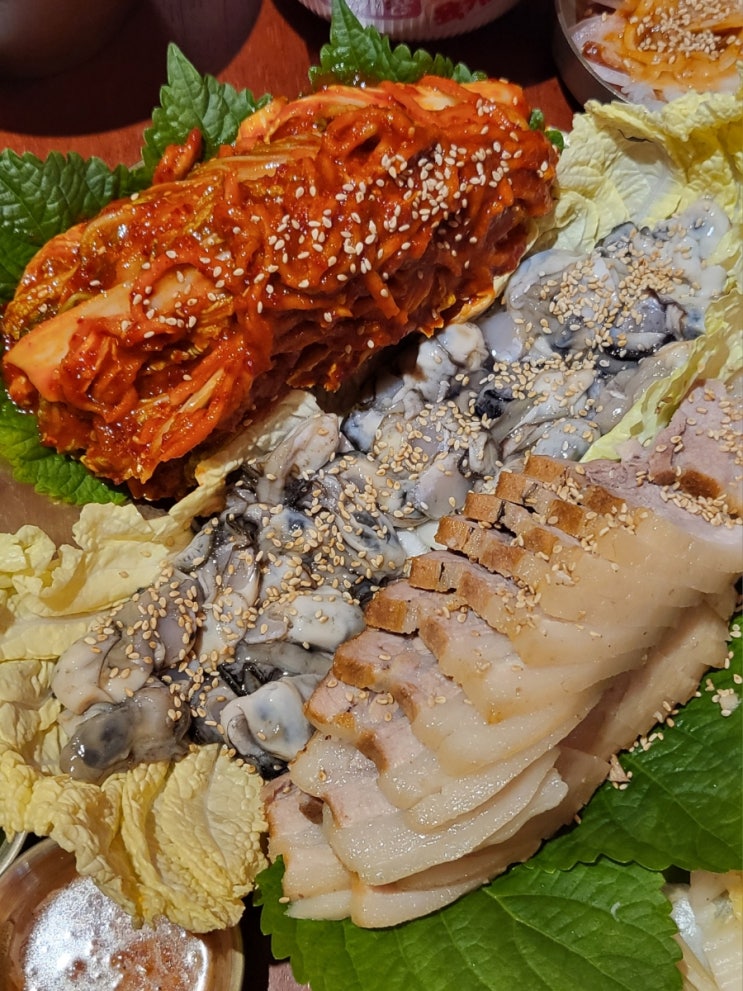  하가지구 술집 추천 전주 굴보쌈 맛집 옴그족발 하가지구 본점