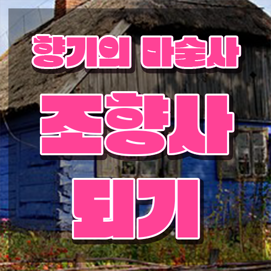  성수동 향수공방 , 조향사 1달 만에 합격한 후기