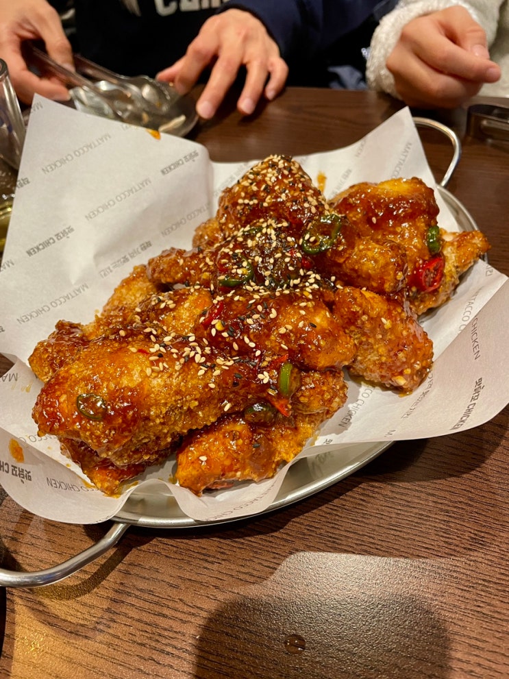주말 치킨 직먹 가성비 좋고 맛도 좋은 쌍용동 맛닭꼬 / 천안식후감