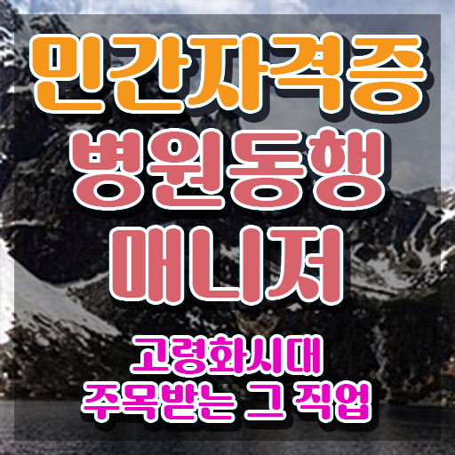  10대 자격증 추천 , 병원동행매니저 온라인으로 대학진학, 경력없이 초단기 성공한 방법