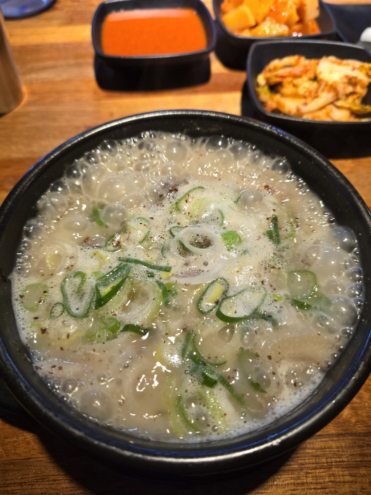  [순대 국밥 추천] 겨울 점심 메뉴는 당연 순대 국밥, 옹골찬순대국밥 선릉본점