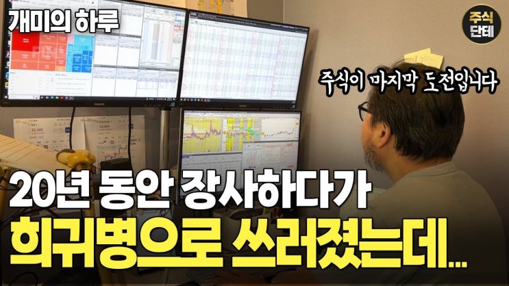 건강도 돈도 가게도 다 잃고 주식으로 도전하는 개미의 이야기 건강도 돈도 가게도 다 잃고 주식으로 도전하는 개미의 이야기