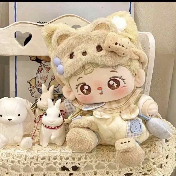  20cm 아기곰 비스킷 세트 인형옷 아이돌인형옷