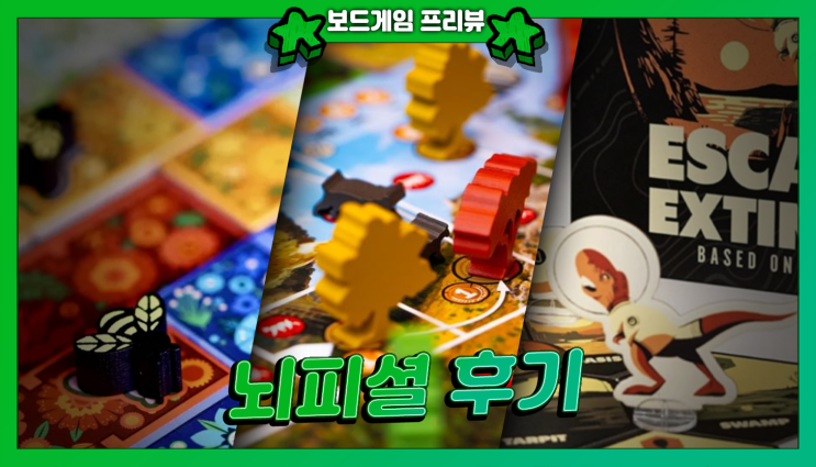 2024년 11월 관심 가는 해외 보드게임 신작 3개 | Flower Fields, Floresta, Escaping Extinction