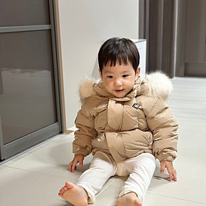 두돌아기 패딩 추천, 가볍고 따뜻한 뉴발란스 키즈 구스다운