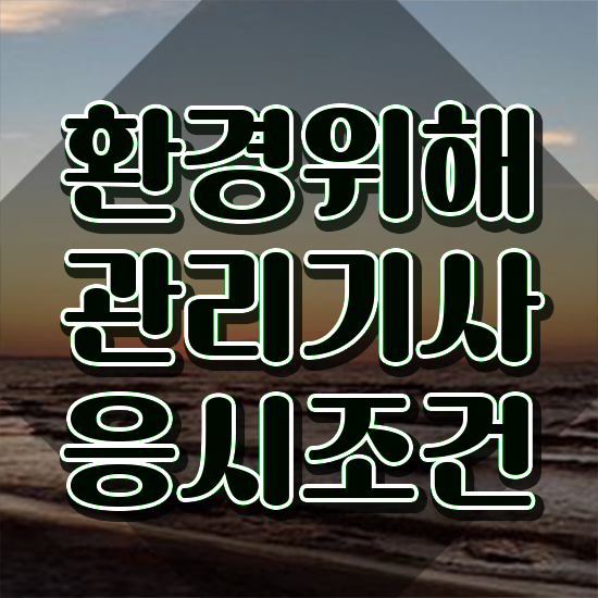  환경위해관리기사 취득자격 온라인으로 빠르게 성공한 팁