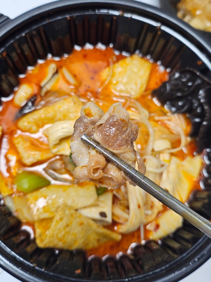  경산역맛집 일품마라탕 경산점, 마라탕 꿔바로우 배민 후기