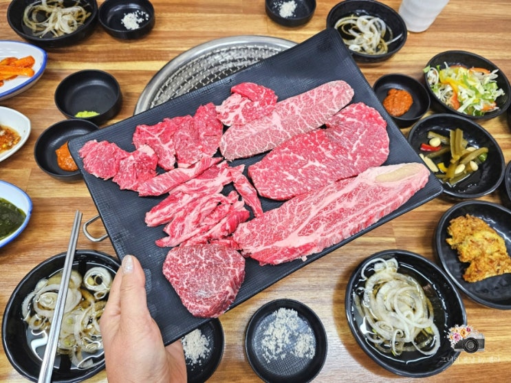  아산 모임 회식에 딱 좋은 배방한우 정육식당