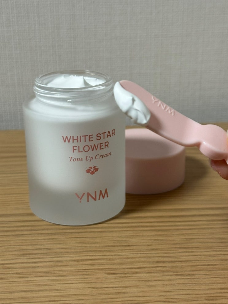  비건크림 추천, YNM 화이트 스타 플라워 톤업크림 후기
