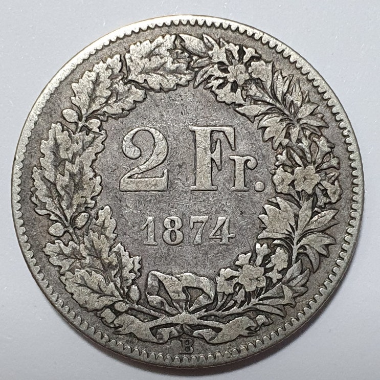  스위스 1874년 2프랑 은화